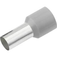 Cimco 187123 Adereindhulzen 2.5 mm² Deels geïsoleerd Grijs 100 stuk(s)