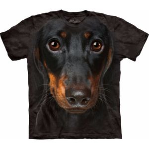 Honden dieren T-shirt Teckel hond voor volwassenen 2XL  -