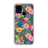 Tropisch 2: Samsung Galaxy M31 Transparant Hoesje