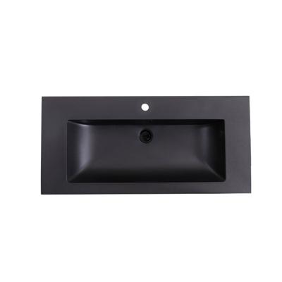 Wastafel Quartz Classic 100 cm zonder kraangaten