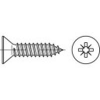 TOOLCRAFT 147721 Verzonken plaatschroeven 4.2 mm 13 mm Kruiskop Pozidriv Staal Galvanisch verzinkt 1000 stuk(s)