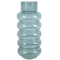 Countryfield vaas nikky l blauw 35 cm | 4 stuks