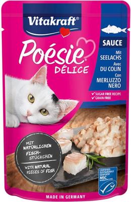 Poesie delisauce koolvis 85g - Vitakraft