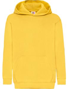 Fruit Of The Loom F421NK Kids´ Classic Hooded Sweat - Sunflower - 152
