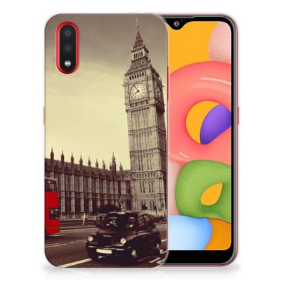 Samsung Galaxy A01 | Silliconen Back Cover | Londen