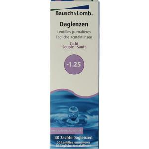 Bausch & Lomb Daglenzen -1.25