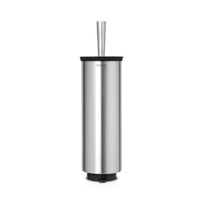 Brabantia Profile Toiletborstel - 12x11x43cm - houder- met beugel - matt steel 427183