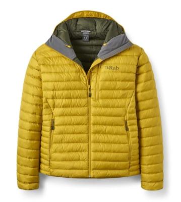 Rab Microlight Alpine Isolatiejas Heren Dark Pollen MED