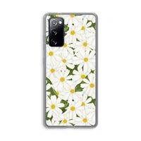 Summer Daisies: Samsung Galaxy S20 FE / S20 FE 5G Transparant Hoesje