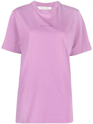 1017 ALYX 9SM t-shirt à logo imprimé - Violet