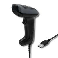 Qoltec 50863 Bekabelde QR & BARCODE-scanner | USB
