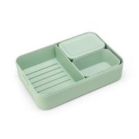 Brabantia bento lunchbox make & take groot jade groen