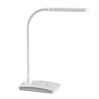 Bureaulamp maul pearly led voet dimbaar wit