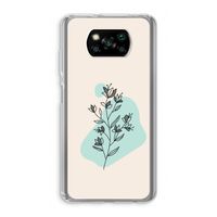 Violets are blue: Xiaomi Poco X3 Pro Transparant Hoesje Violets are blue: Xiaomi Poco X3 Pro Transparant Hoesje