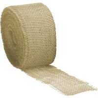 Jute decoratie/hobby lint naturel 7 cm x 25 meter op rol