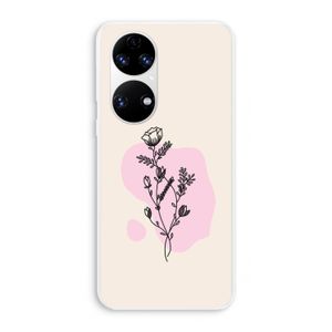 Roses are red: Huawei P50 Transparant Hoesje