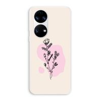 Roses are red: Huawei P50 Transparant Hoesje