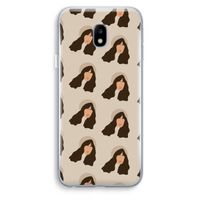 Bonjour mon amour: Samsung Galaxy J3 (2017) Transparant Hoesje
