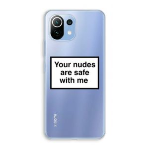 Safe with me: Xiaomi Mi 11 Lite Transparant Hoesje