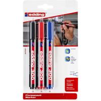 Viltstift edding 300 rond 1.5-3mm blist3 assorti