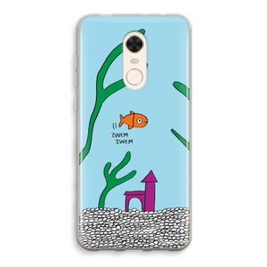 Aquarium: Xiaomi Redmi 5 Transparant Hoesje
