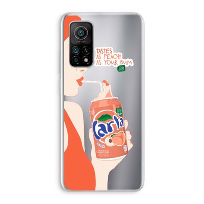 Peach please!: Xiaomi Mi 10T 5G Transparant Hoesje
