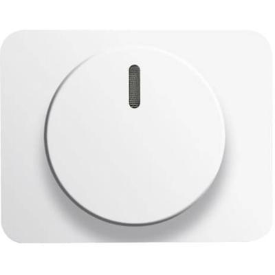 Busch-Jaeger 2CKA006599A2324 Dimmer Afdekking Alpha Nea, Alpha exclusive Wit, Verkeerswit 1 stuk(s)