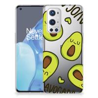 OnePlus 9 Pro Telefoonhoesje met Naam Avocado Singing OnePlus 9 Pro Telefoonhoesje met Naam Avocado Singing