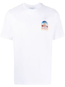 Casablanca Vue De L'Arche organic-cotton T-shirt