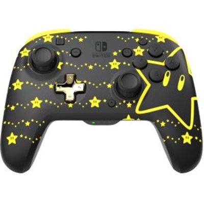 PDP REMATCH GLOW Zwart, Geel Gamepad Nintendo Switch