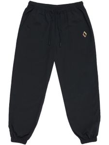 Marcelo Burlon County of Milan pantalon de jogging à broderies - Noir