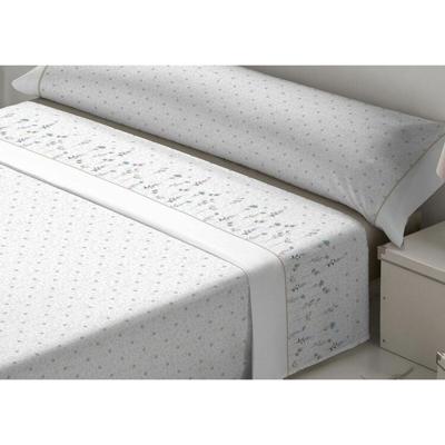 Beddengoedset Tejidos Reina Nicola Wit Ivoor Bed van 180