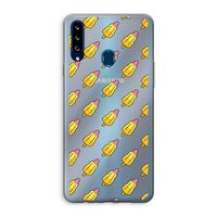 Waterijsjes: Samsung Galaxy A20s Transparant Hoesje Waterijsjes: Samsung Galaxy A20s Transparant Hoesje