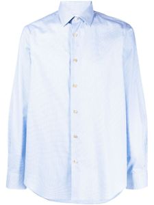 Paul Smith chemise en coton à carreaux - Bleu