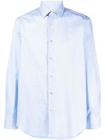 Paul Smith chemise en coton à carreaux - Bleu