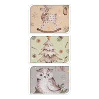 Knus Geschenktas winter 23cm, 24st.