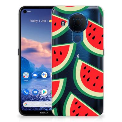 Nokia 5.4 | Siliconen Case | Watermelons
