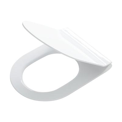 Toiletbril Tiger Veiros Met Deksel Thermoplast Wit