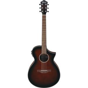 Ibanez AEWC11 Dark Violin Sunburst High Gloss elektrisch-akoestische westerngitaar