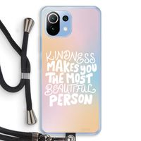 The prettiest: Xiaomi Mi 11 Lite Transparant Hoesje met koord