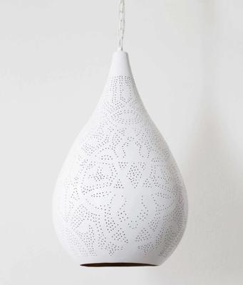 Hanglamp Ameera wit/goud