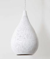 Hanglamp Ameera wit/goud