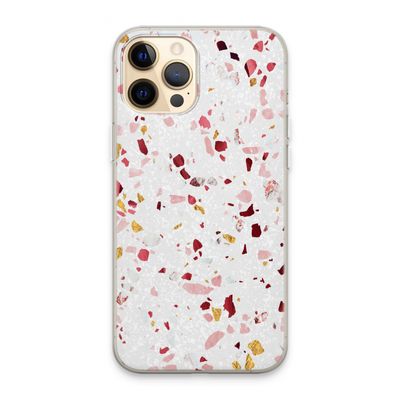 Terrazzo N°9: iPhone 13 Pro Max Transparant Hoesje