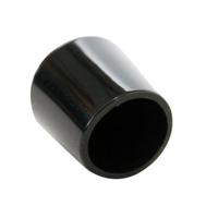 Pootdoppen - 4x stuks - zwart - meubeldoppen voor stoelpoten Pootdoppen - 4x stuks - zwart - meubeldoppen voor stoelpoten