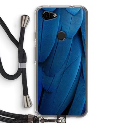 Pauw: Pixel 3a Transparant Hoesje met koord