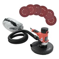 VidaXL Wand- en plafondschuurmachine met afzuigfunctie 1200 w
