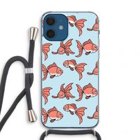 Blub: iPhone 12 mini Transparant Hoesje met koord Blub: iPhone 12 mini Transparant Hoesje met koord