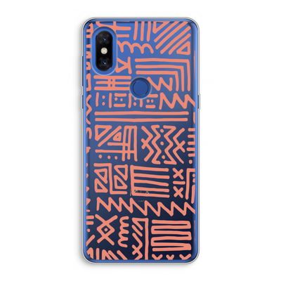 Marrakech Pink: Xiaomi Mi Mix 3 Transparant Hoesje