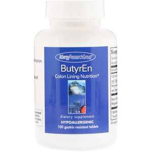 ButyrEn 100 Gastric-Resistant Capsules - Allergy Research Group