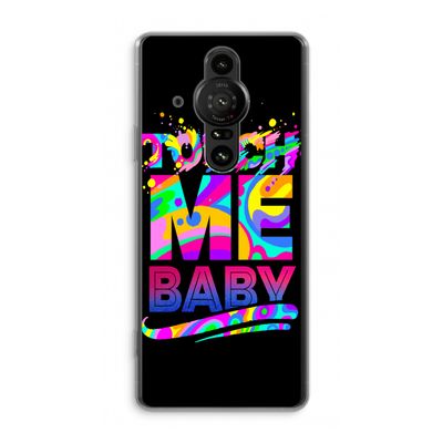 Touch Me: Sony Xperia Pro-I Transparant Hoesje